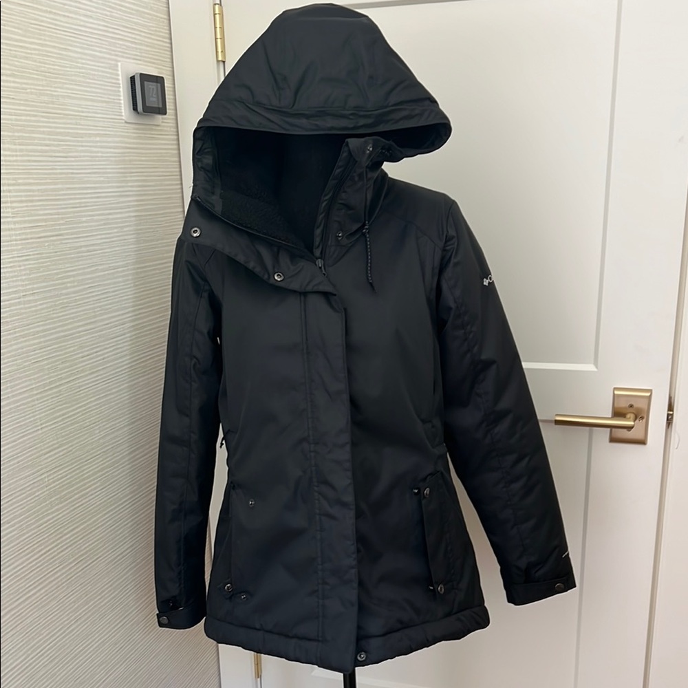 Columbia Women's Black Hooded Jacket